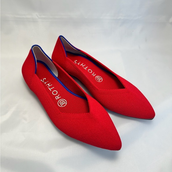 Rothy's Shoes - Rothy’s New with Bag The Point Chili Red Size 6 shoes.